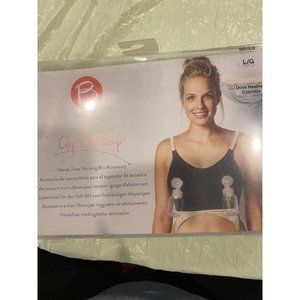 Bravado Clip and Pump Nursing Bra Size L/G please read description